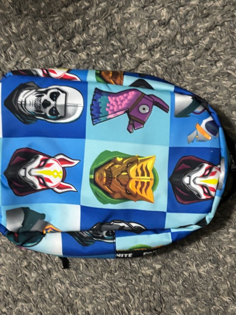 Fortnite Checker Patterned Lunch Box *NEW* - Picture 2 of 4